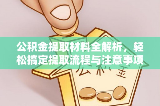 大城公积金提取材料全解析，轻松搞定提取流程与注意事项