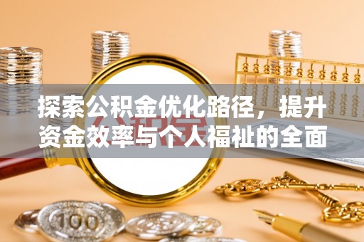 大城探索公积金优化路径，提升资金效率与个人福祉的全面解析