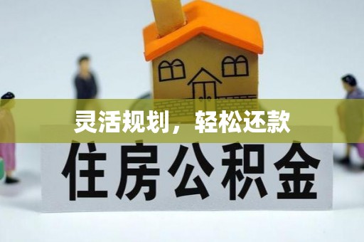 大城灵活规划，轻松还款