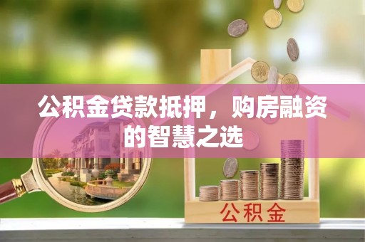 大城公积金贷款抵押，购房融资的智慧之选