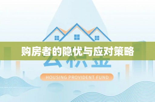 大城购房者的隐忧与应对策略