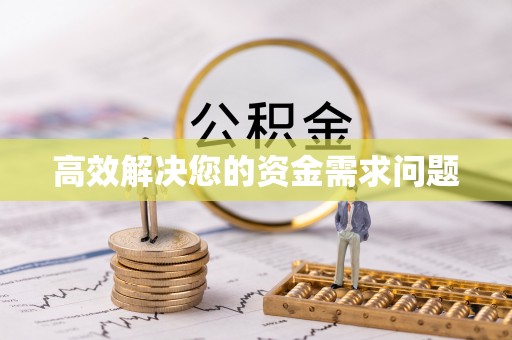大城高效解决您的资金需求问题