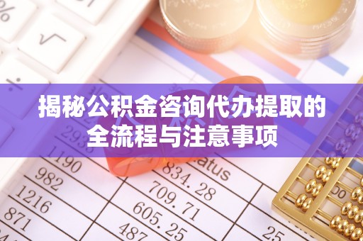 大城揭秘公积金咨询代办提取的全流程与注意事项