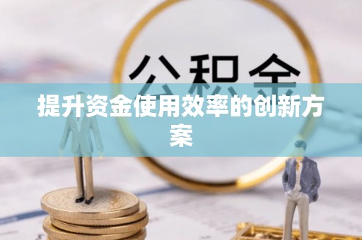 大城提升资金使用效率的创新方案