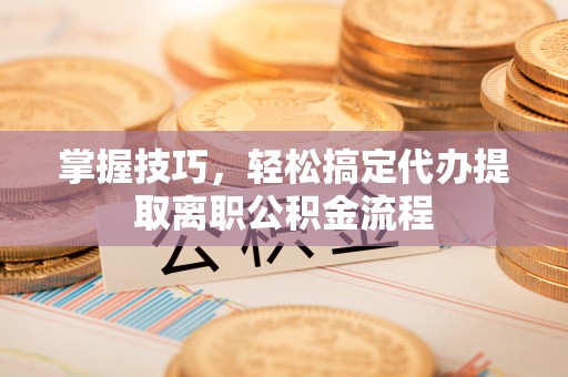 大城掌握技巧，轻松搞定代办提取离职公积金流程