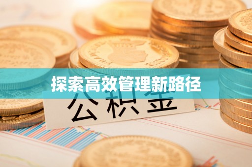 大城探索高效管理新路径