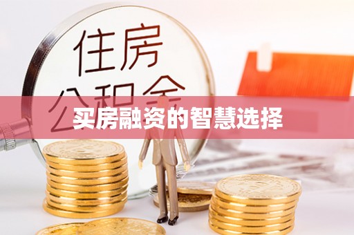 大城买房融资的智慧选择