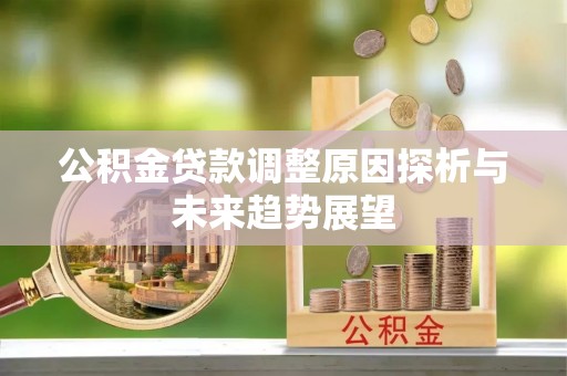 大城公积金贷款调整原因探析与未来趋势展望