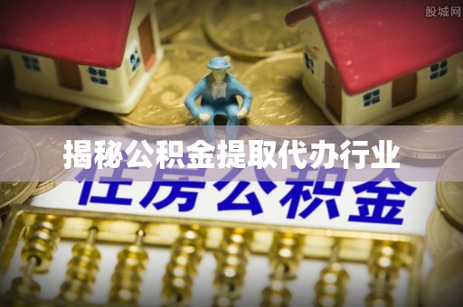 大城揭秘公积金提取代办行业