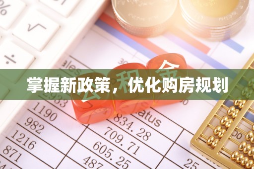 大城掌握新政策，优化购房规划