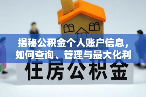 大城揭秘公积金个人账户信息，如何查询、管理与最大化利用