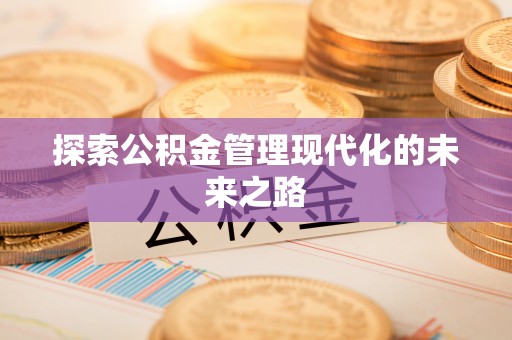 大城探索公积金管理现代化的未来之路