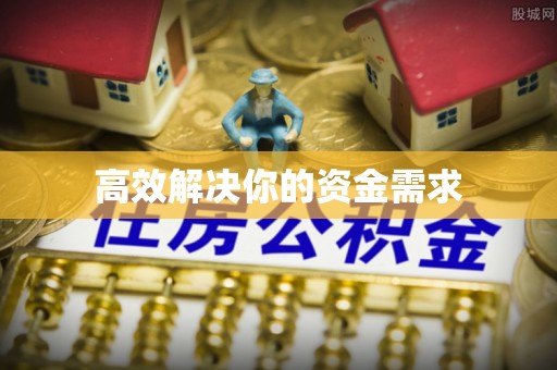 大城高效解决你的资金需求
