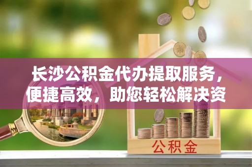 大城长沙公积金代办提取服务，便捷高效，助您轻松解决资金需求