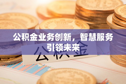 大城公积金业务创新，智慧服务引领未来