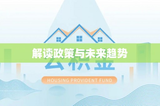 大城解读政策与未来趋势