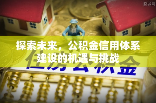 大城探索未来，公积金信用体系建设的机遇与挑战