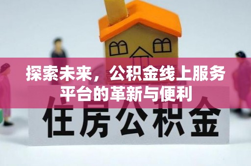 大城探索未来，公积金线上服务平台的革新与便利