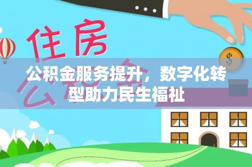 大城公积金服务提升，数字化转型助力民生福祉