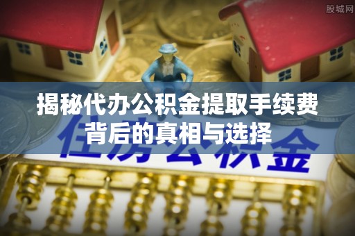 大城揭秘代办公积金提取手续费背后的真相与选择