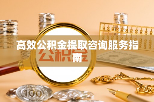 大城高效公积金提取咨询服务指南