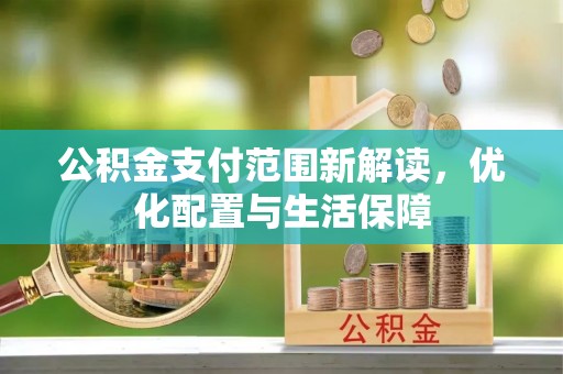 大城公积金支付范围新解读，优化配置与生活保障