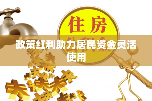 大城政策红利助力居民资金灵活使用
