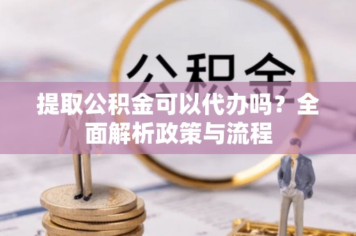 大城提取公积金可以代办吗？全面解析政策与流程