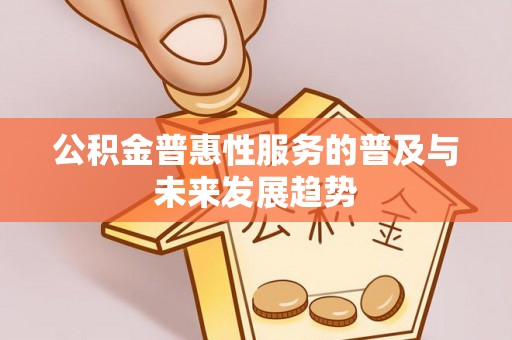大城公积金普惠性服务的普及与未来发展趋势